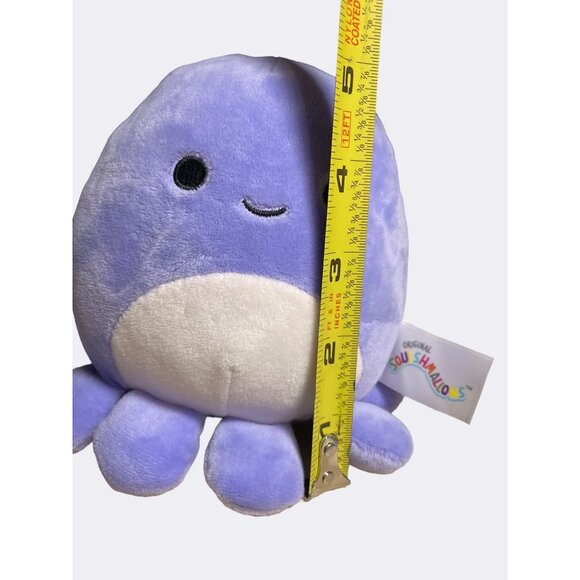 Squishmallows Plush Toy - Cuddly Octopus - 6.5" - Purple & White - Soft & Adorab - Picture 11 of 11